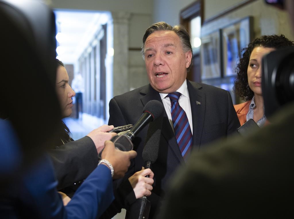 When reached by The Canadian Press, representatives of two of the groups that left the network flatly denied being pressured by the government.