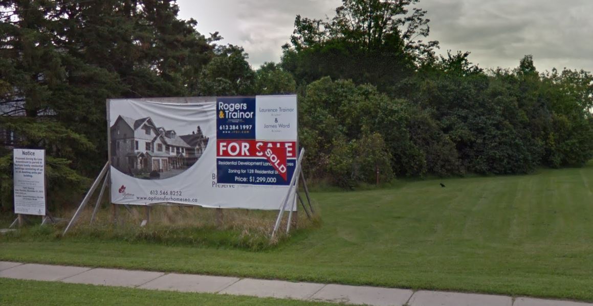 Kingston developer Jay Patry is seeking rezoning approvals for a proposed housing project at 809 Development Drive in the city's west end. 