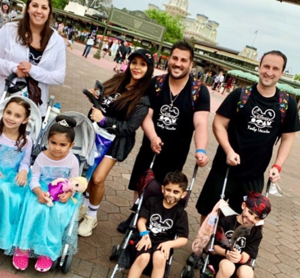 Snooki was at Disney World with her children (ages four and six) in strollers, and it sparked debate. 