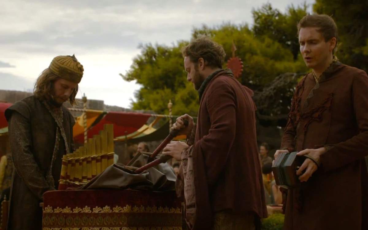 Icelandic band Sigur Rós made a came on ‘Game of Thrones’ — ‘The Lion and the Rose’ (Season 4, Episode 2).