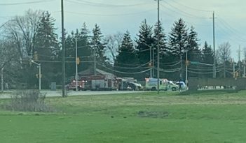A motorcyclist is dead following a crash at Veterans Memorial Parkway and Trafalgar Street.