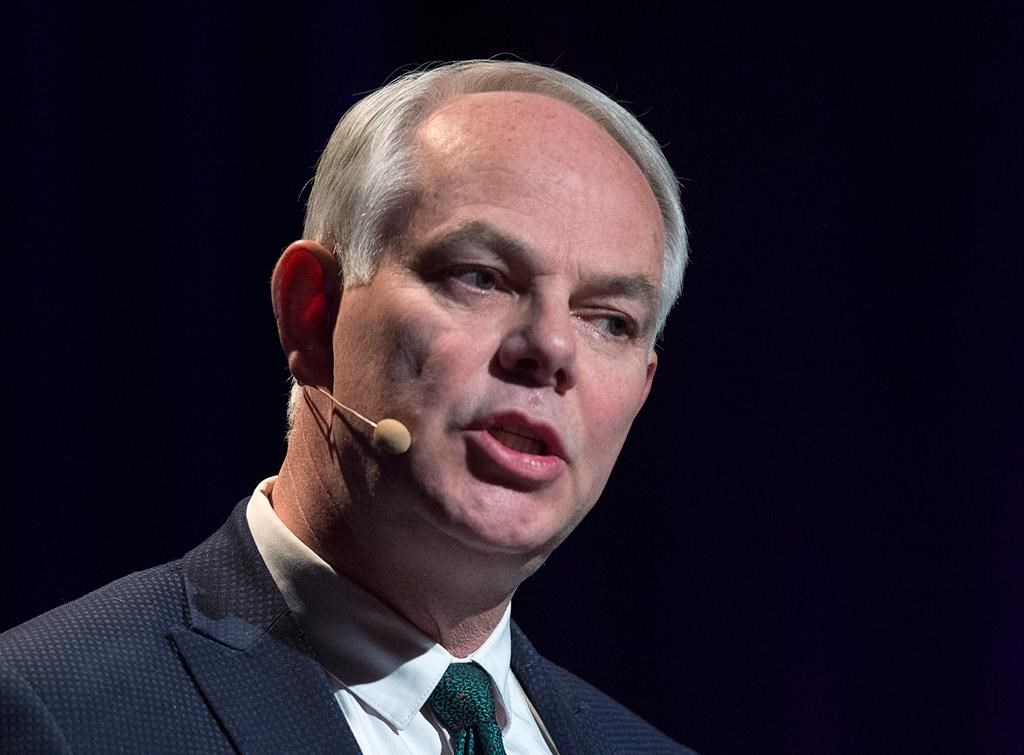 Green Leader Peter Bevan-Baker speaks at the provincial leaders debate at the Harbourfront Theatre in Summerside, P.E.I. on Tuesday, April 16, 2019.