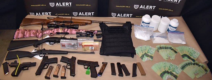 Three people are facing charges after a firearms trafficking bust that police allege was part of what's known as straw purchasing. 