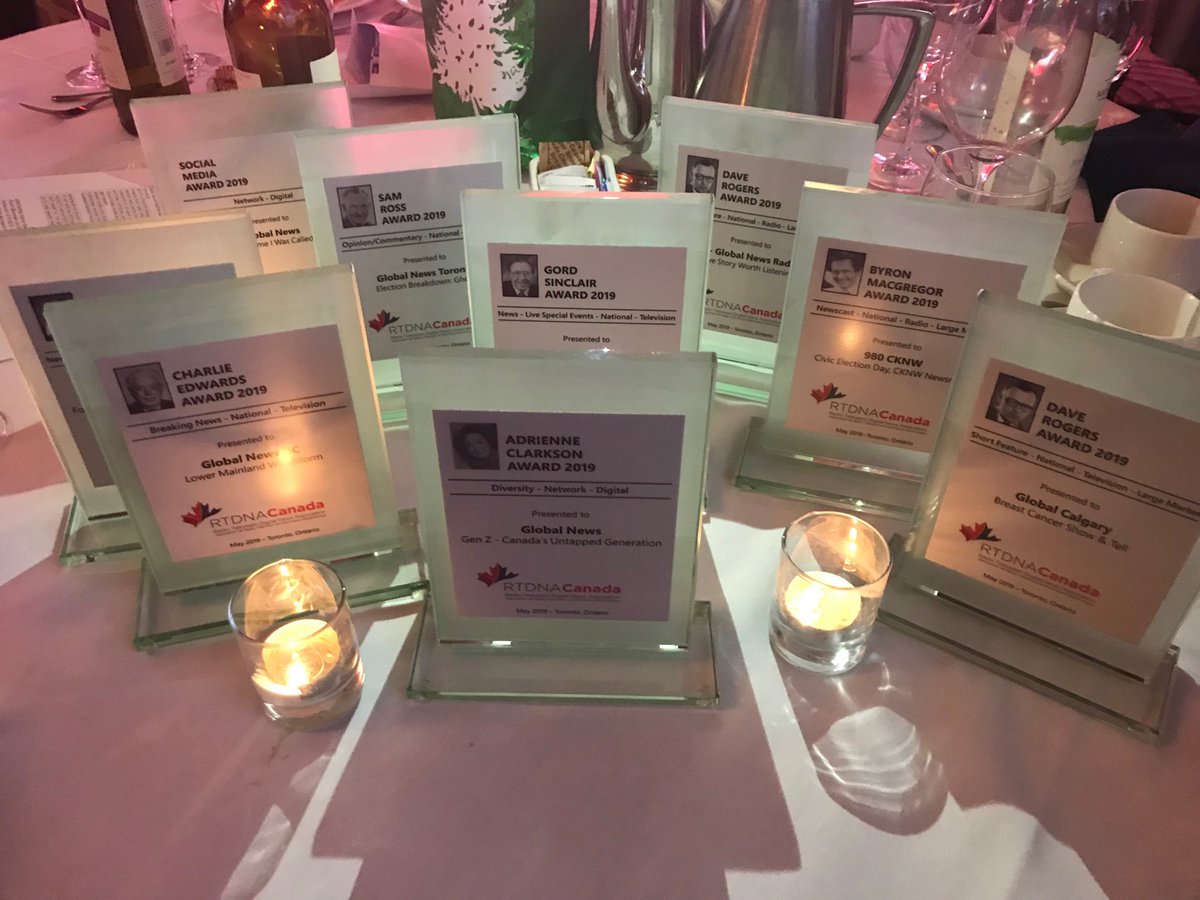Global News received 45 RTDNA Canada nominations and won 12 awards.