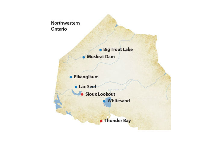 A house fire took five lives Thursday morning in Kitchenuhmaykoosib Inninuwug, a First Nation about 600 kilometres north of Thunder Bay, Ont.