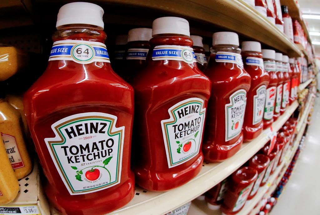 The ketchup maker says the decision to move production back to Canada from the U.S. comes after a joint investment between Kraft Heinz Canada and the Quebec government's business expansion program.