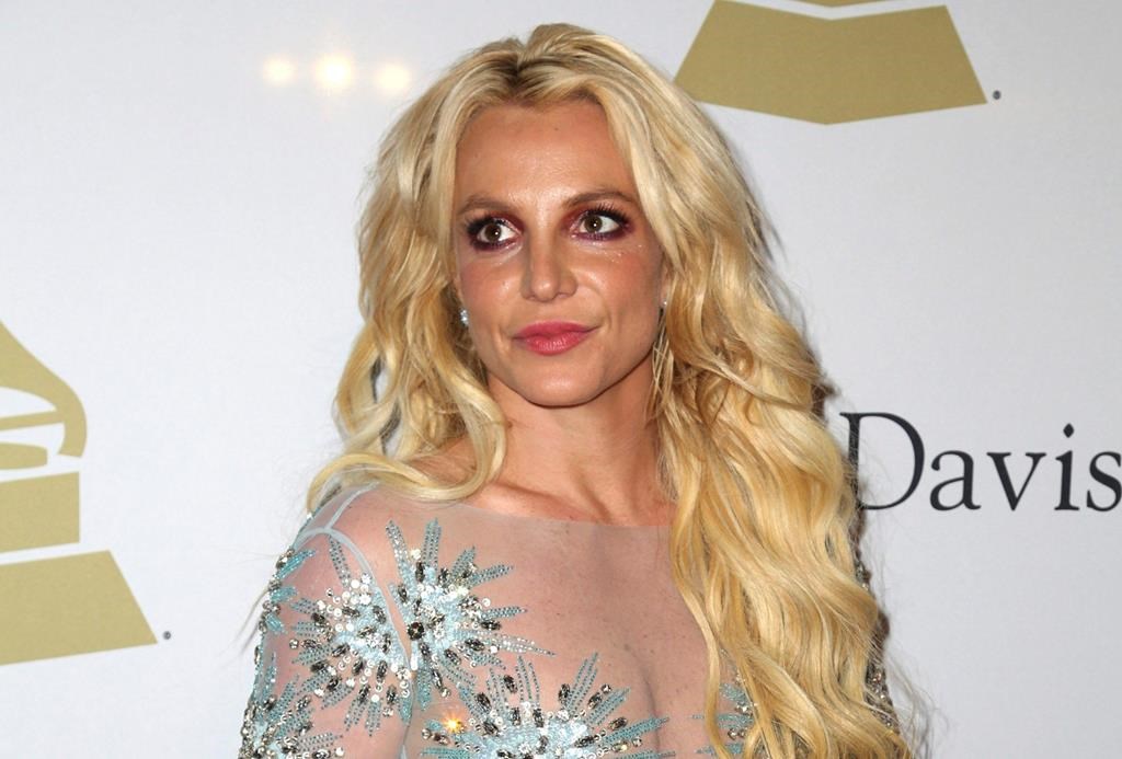This Feb. 11, 2017 file photo shows Britney Spears at the Clive Davis and The Recording Academy Pre-Grammy Gala in Beverly Hills, Calif.