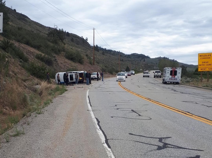 Traffic along Highway 3 was impacted for approximately 30 minutes.