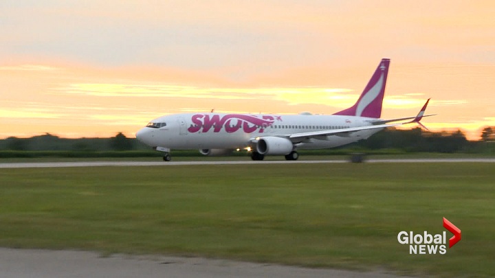 Swoop aircraft.