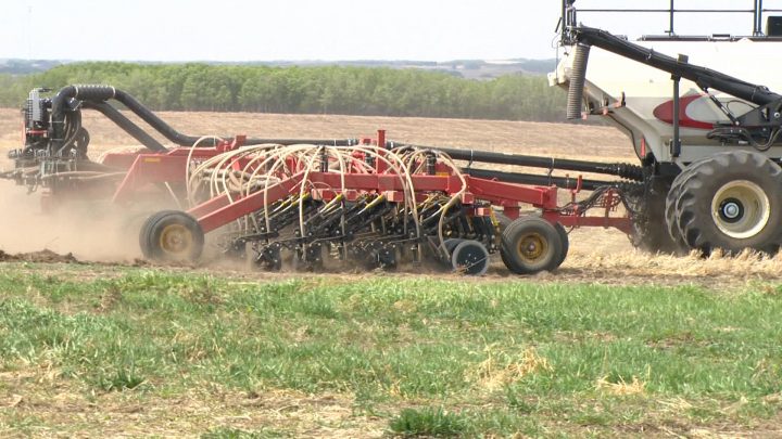 Spring seeding in Saskatchewan is currently behind the five-year average.