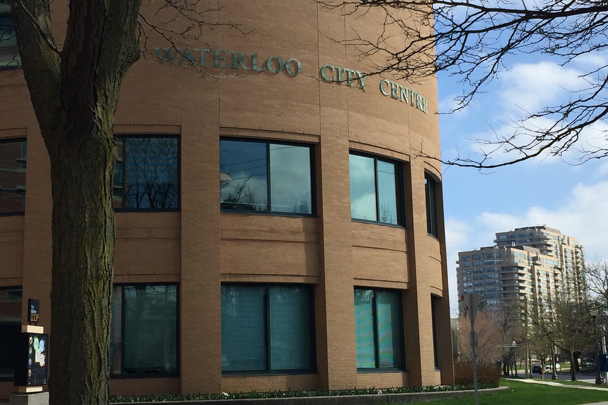 The entrance to Waterloo City Centre.