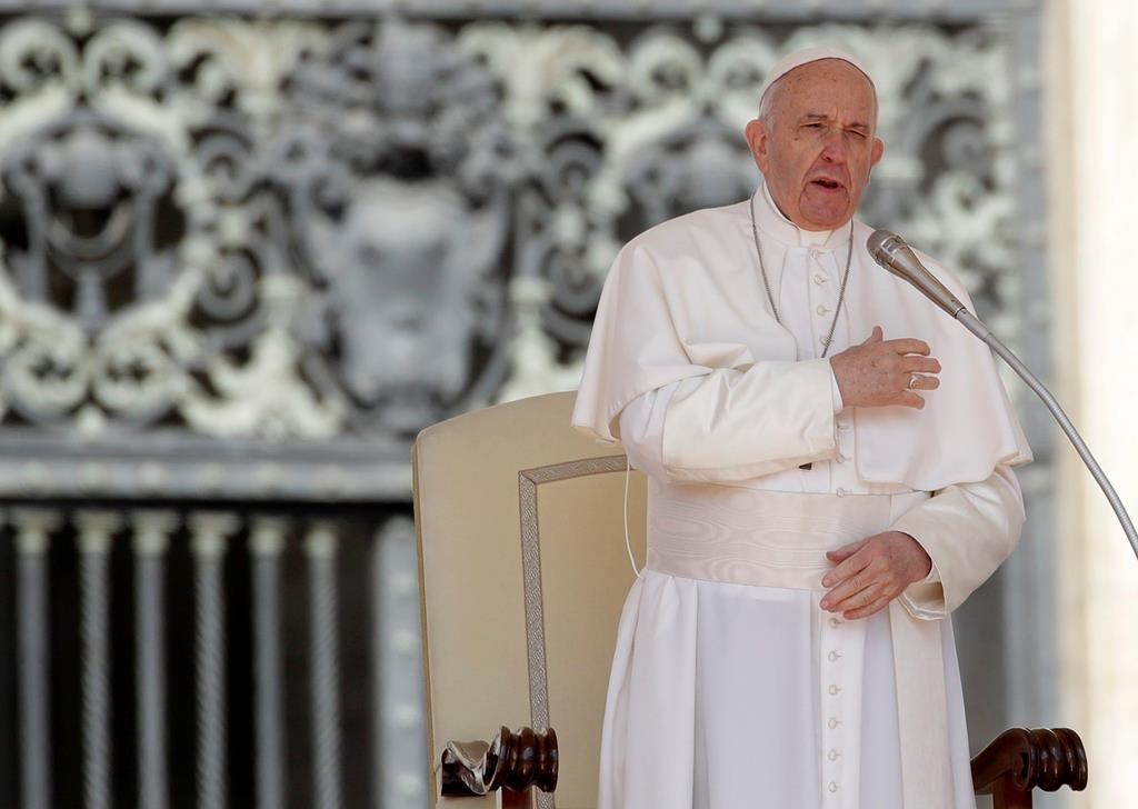 Pope Francis made the surprise announcement on Sunday.