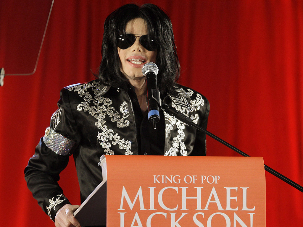 Michael Jackson in an undated file photo. 