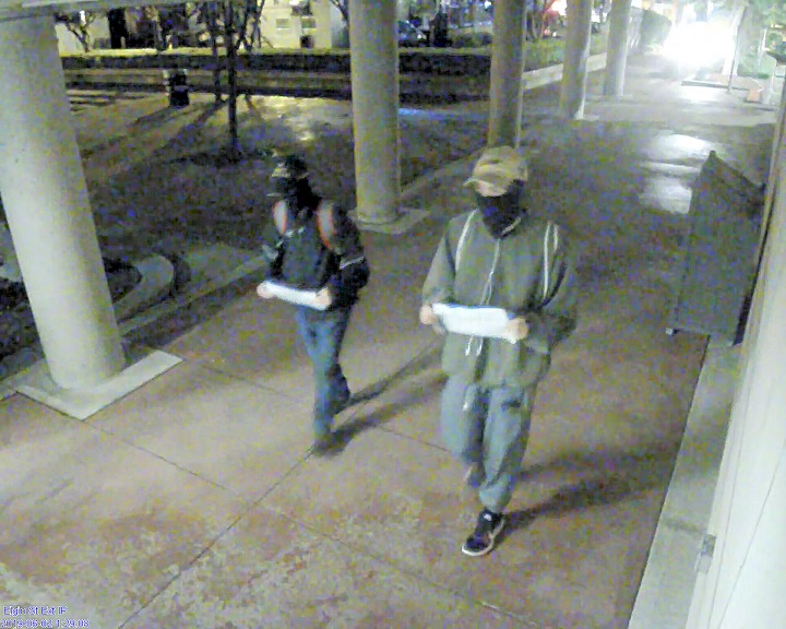 Halton police are still looking to identify one of two suspects believed to be responsible for displaying hate-motivated messages at six locations in Burlington.