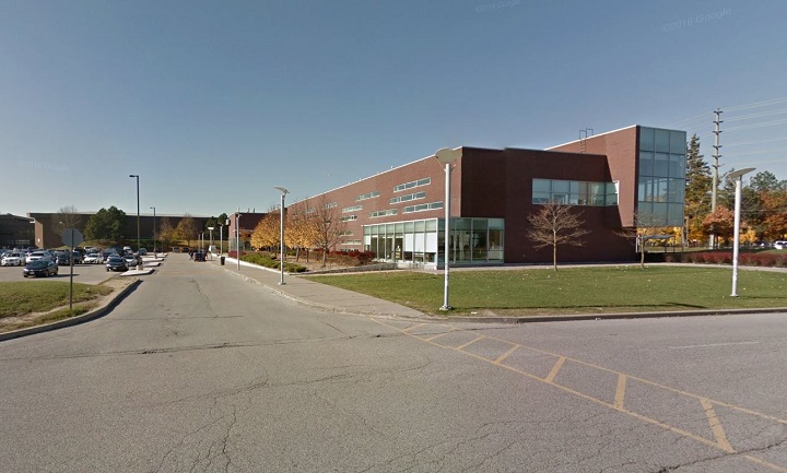 The exterior of the Pierre Berton Resource Library in Vaughan.