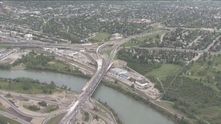 Crowchild Trail ramp pictured on June 12, 2019.