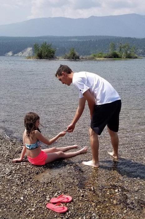 Jon Palmiere at Lake Windermere on May 31, 2019.