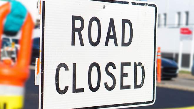 Traffic control personnel will be in place to redirect motorists and pedestrians around the work site.