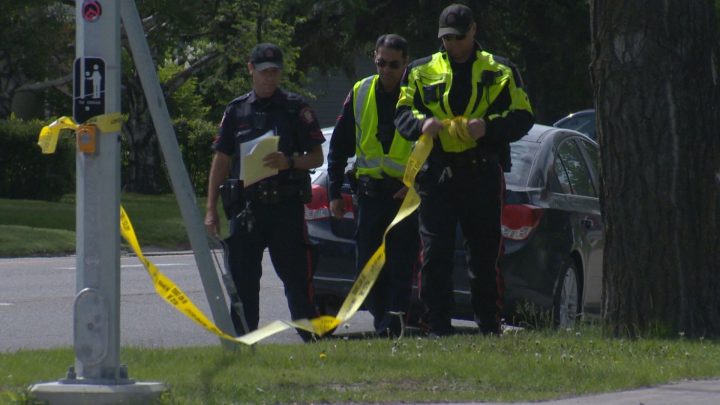 Calgary police said a teenager was injured after being hit by a car on June 11, 2019.