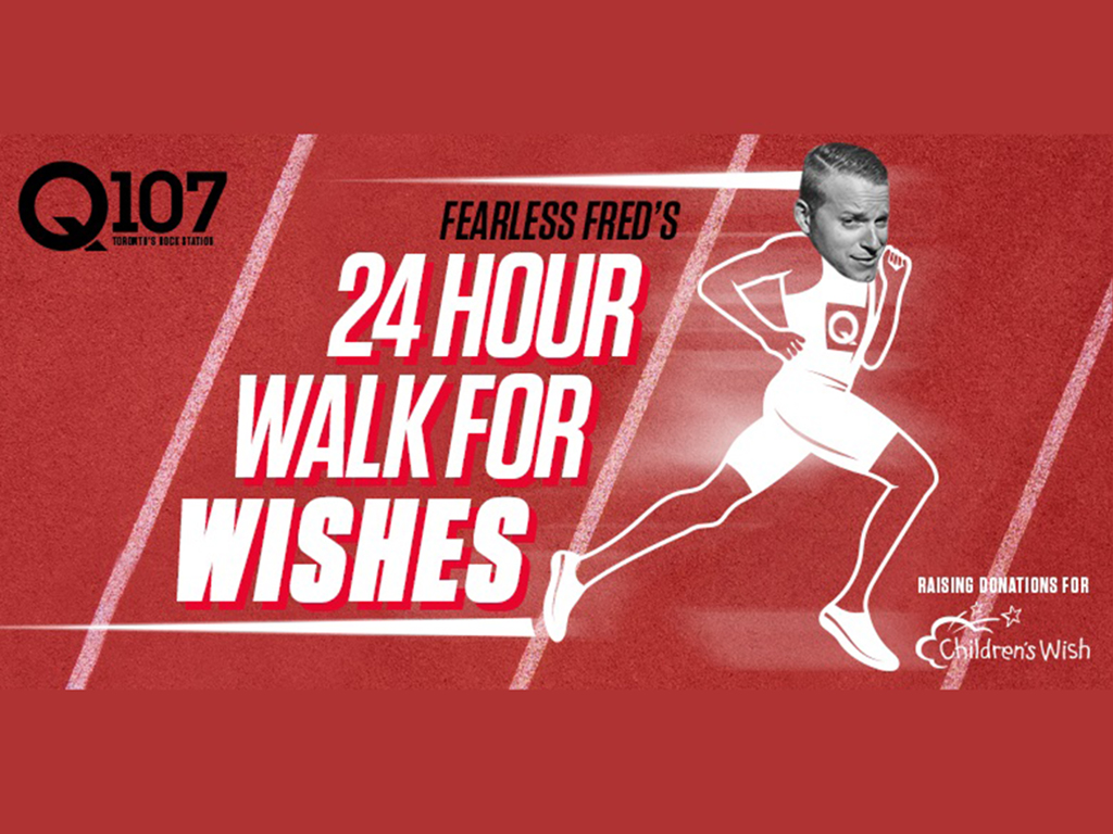 The 2019 poster for Fearless Fred’s annual 24-hour walk for the Children’s Wish Foundation.
