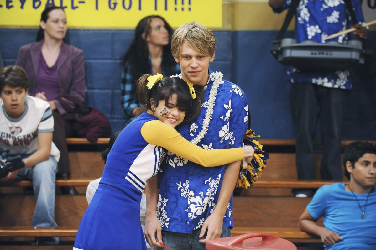 “Positive Alex” – Wizards of Waverly Place on Disney Channel. (Photo by Eric McCandless/Disney Channel via Getty Images) SELENA GOMEZ, AUSTIN ROBERT BUTLER