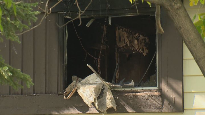 Crews responded to a bungalow fire on Berkley Crescent N.W. in Calgary on Tuesday before 4:30 p.m.