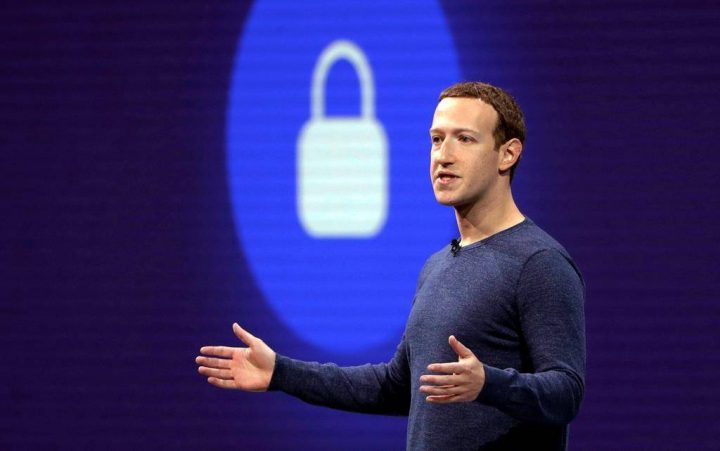 In this May 1, 2018, file photo, Facebook CEO Mark Zuckerberg delivers the keynote speech at F8, Facebook's developer conference, in San Jose, Calif.