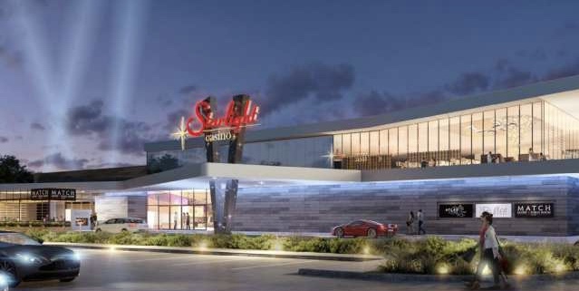 Artist rendering of proposed casino for London.