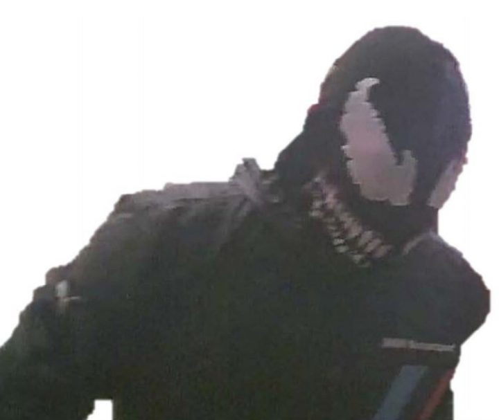 Police released a photo of the suspect.