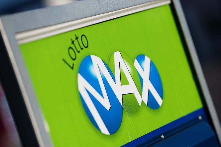 A file image of a Lotto Max display.