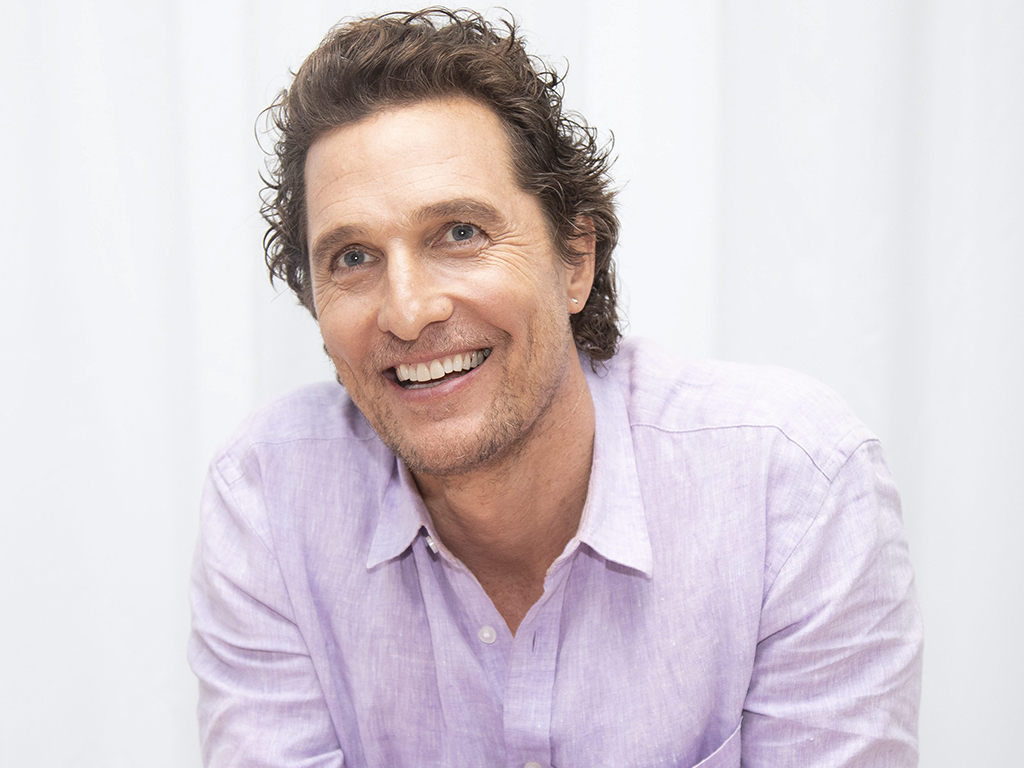 Matthew McConaughey promotes the movie Serenity in Hollywood, Calif., on Jan. 11, 2019.
