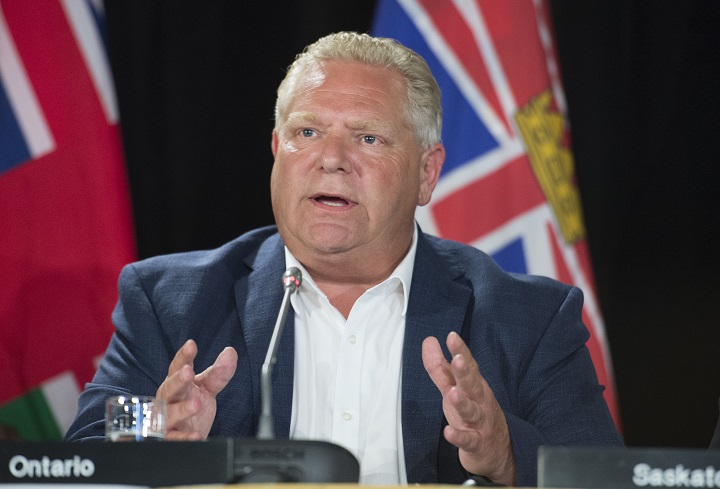 Premier Doug Ford announced the funding Friday for the Matawa communities north of Thunder Bay, Ont.