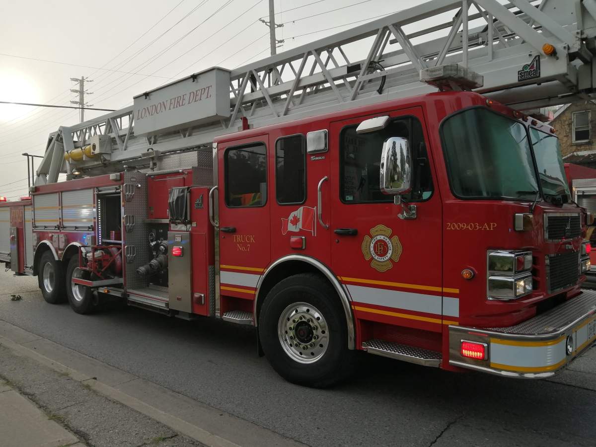 The London Fire Department officials say the building did not have working smoke alarms or carbon monoxide detectors.