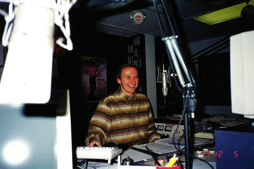 Bruce Bowie on air. 