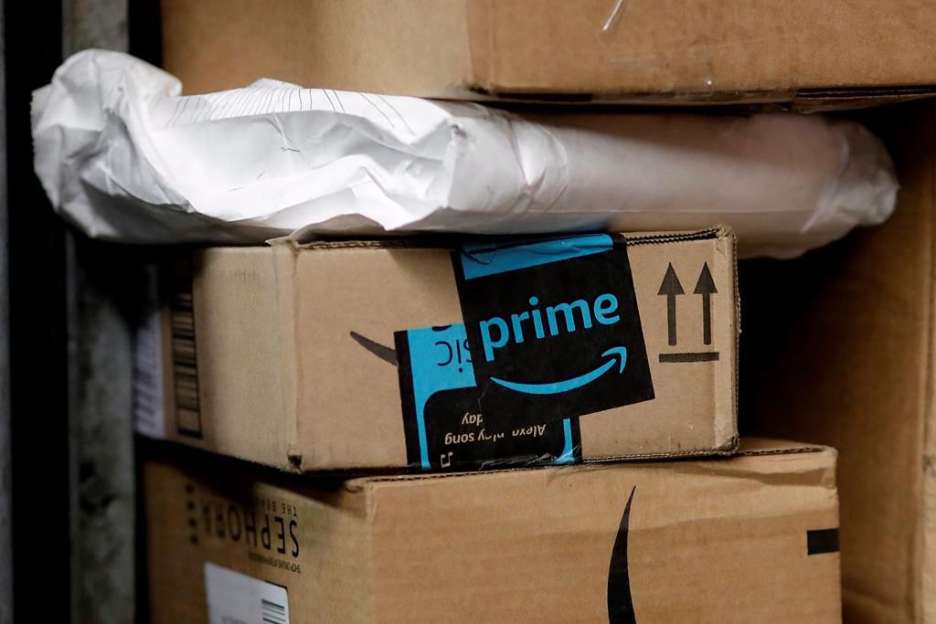 Amazon packages.