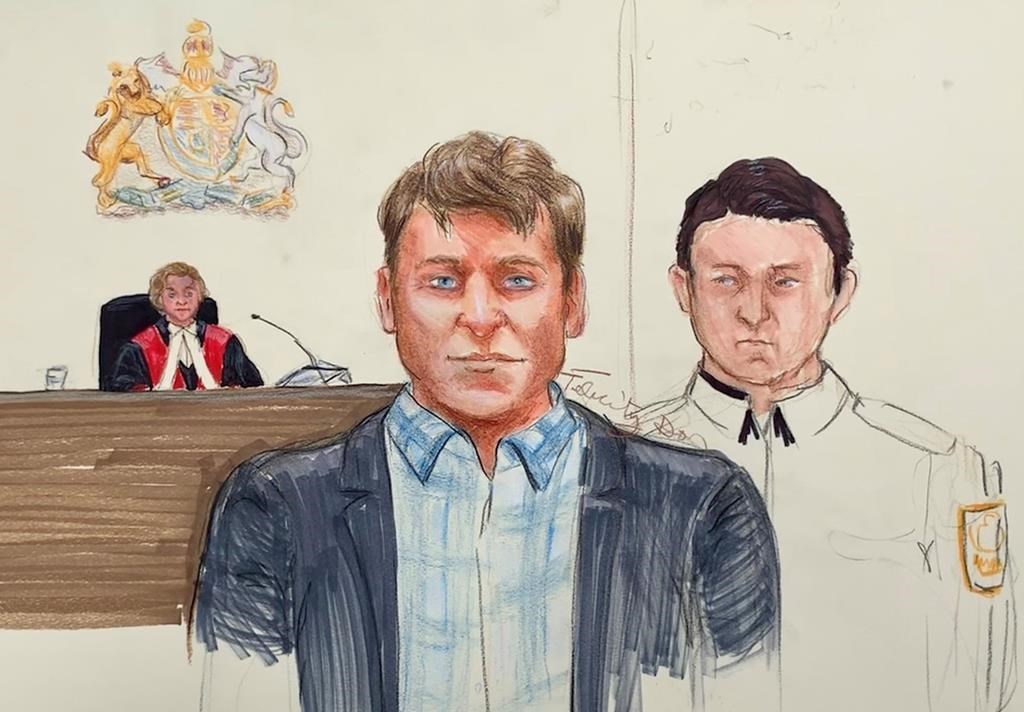 A Vancouver Island man charged with murder in the deaths of his two young daughters says a suicide note police found at the scene was a month old.