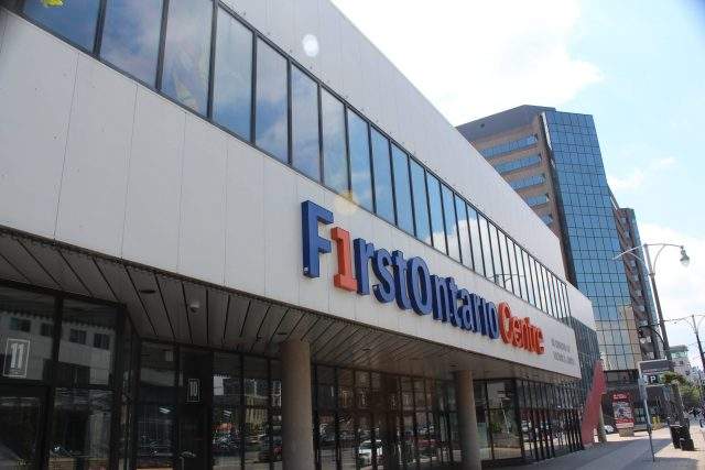 Hamilton's FirstOntario Centre will host an exhibition basketball game between the Canadian men's national team and the CEBL all-stars on June 12, 2020.