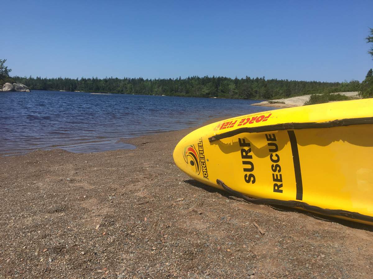 Kidston Lake Beach.