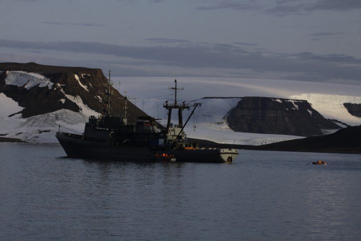 The Altai, a rescue tugboat in Russia’s Northern Fleet, is shown in this file photo.