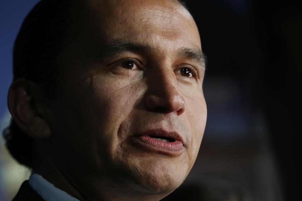 NDP leader Wab Kinew promised to ban mandatory overtime for nurses Wednesday.