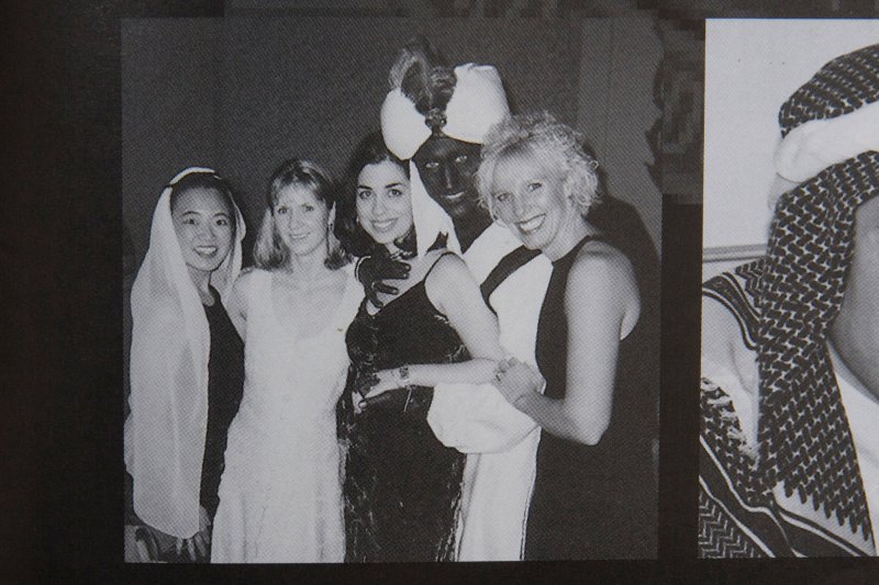 Justin Trudeau appears in a photo taken in 2001 that was published by Time magazine.