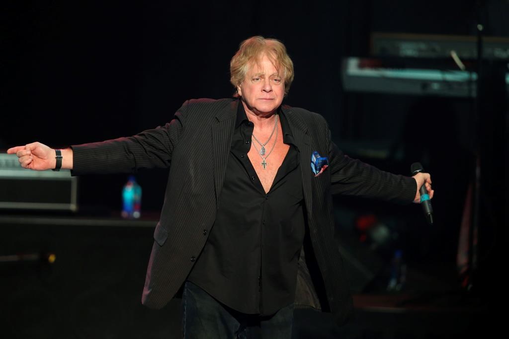 Eddie Money performs at the Hard Rock Hotel and Casino’s The Joint in Catoosa, Okla. Family members have said Eddie Money died on Friday, Sept. 13, 2019. (Tom Gilbert/Tulsa World via AP)