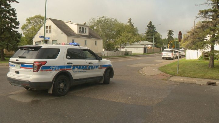 About a dozen police vehicles were seen on Montague Street during a firearms investigation on Sept. 3, 2019.