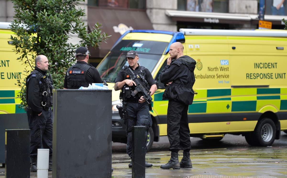 Man accused in Manchester, U.K. stabbings arrested under terrorism law - image