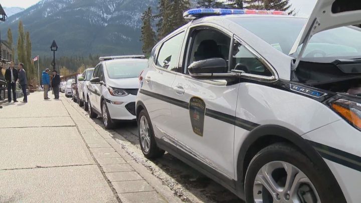 The town of Banff launched electric vehicles for different departments on Tuesday, Oct. 15, 2019.