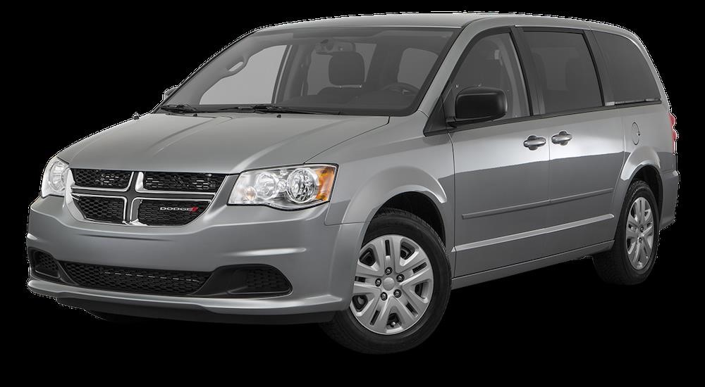 Police are looking for a grey 2012 Caravan.