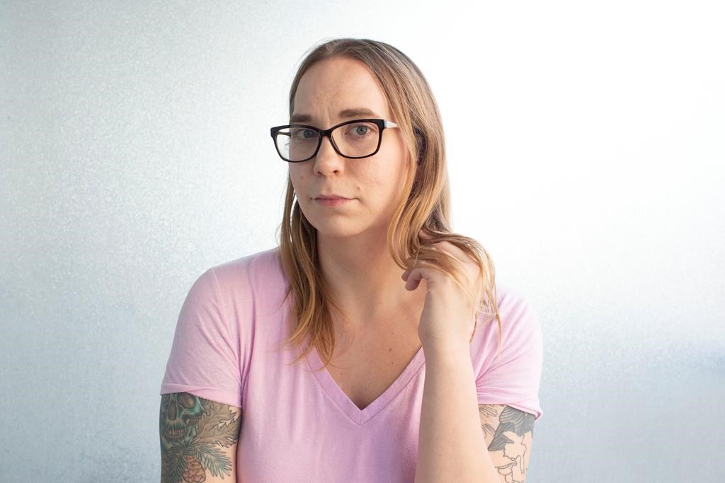 Writer and scholar Gwen Benaway is photographed in her in Toronto apartment on Monday, October 28, 2019. Benaway says winning the Governor General's Literary Award for poetry can feel like a "double-edged sword.".