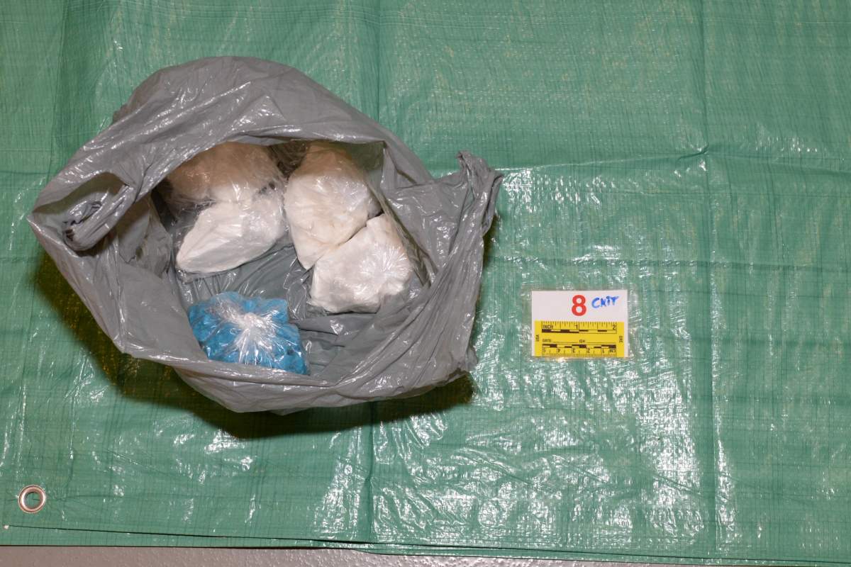 Drugs seized.