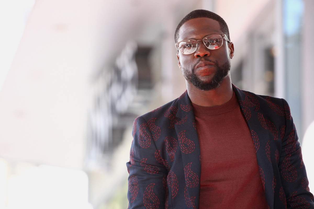 Kevin Hart is honoured with a star on the Hollywood Walk of Fame on Oct. 10, 2016 in Hollywood, Calif.