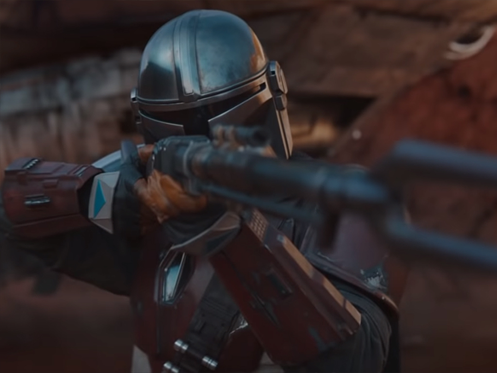 Pedro Pascal as The Mandalorian in the Jon Favreau and Disney+ original ‘Star Wars’ series ‘The Mandalorian,’ which is set to premiere on Nov. 12, 2019.